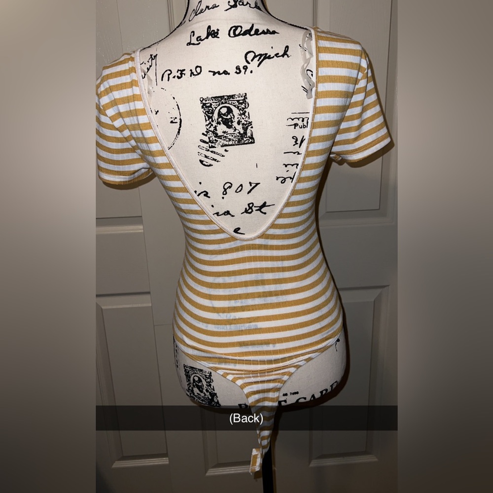 Yellow bodysuit! - Picture 2 of 2